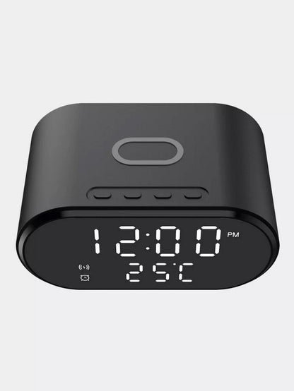 Reloj Despertador Y Cargador Inalámbrico